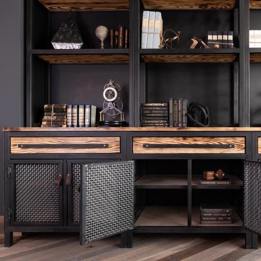 Sutor ji Credenza and Hutch Hugo Hoby