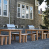 Hanover Outdoor Table and Bench