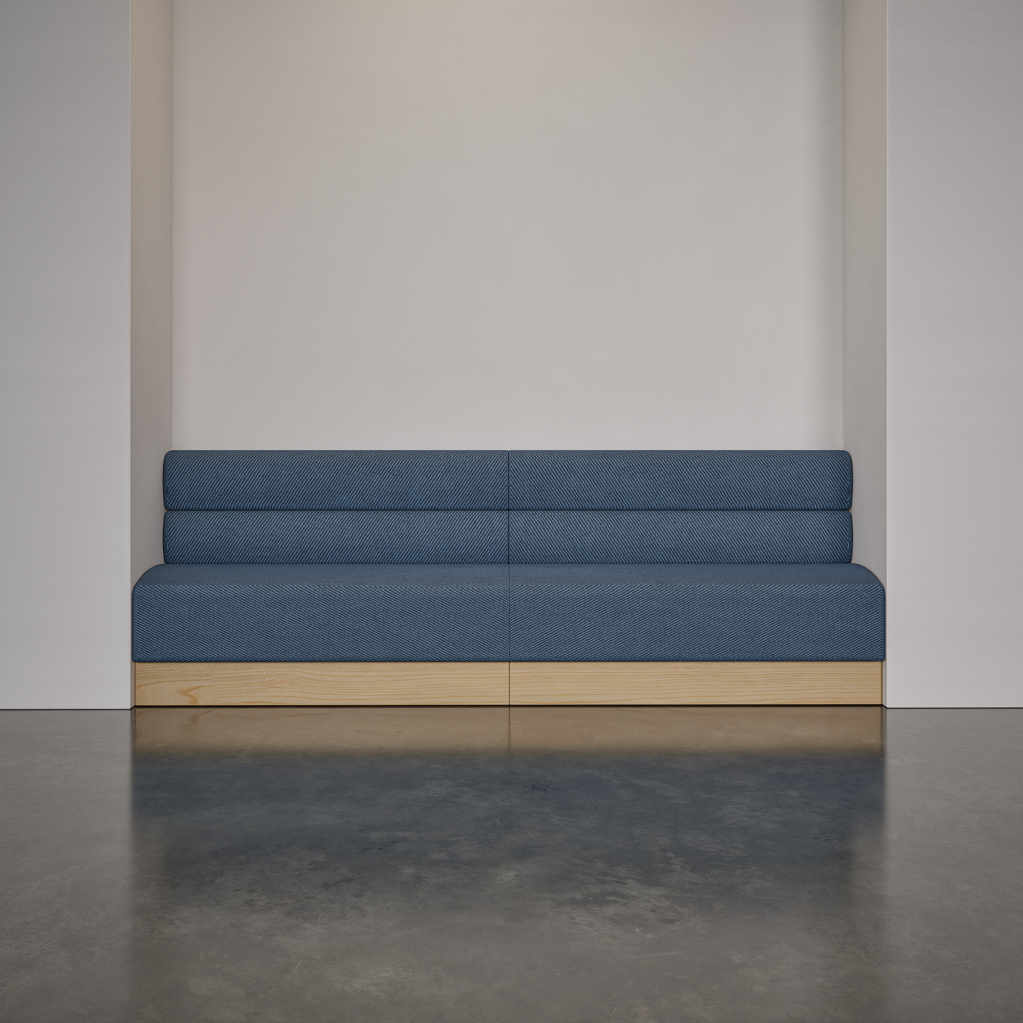 Horizontal Panel Back - Straight