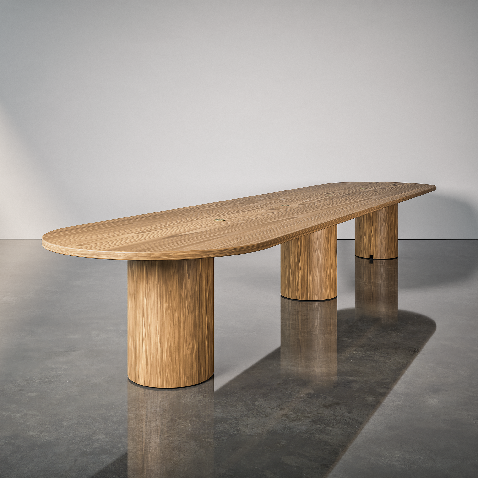Cylindrical Base Table