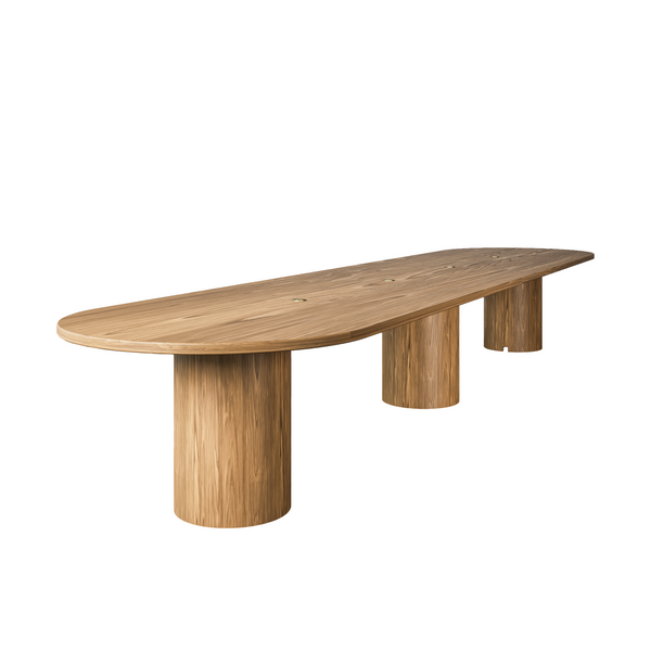Cylindrical Base Table - Hugo & Hoby