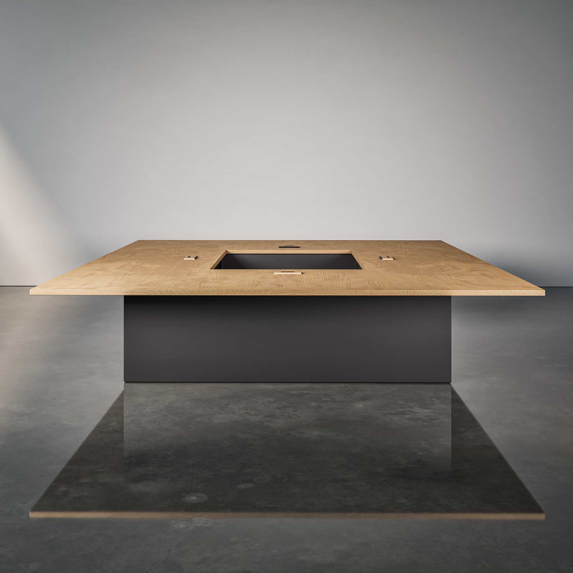 Enclosed Boardroom Table