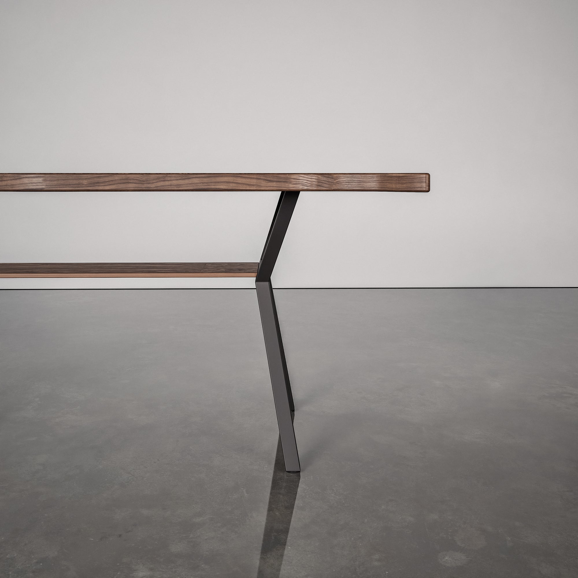 Live Edge Angled Table