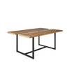 Glass Channel Table