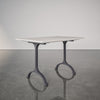 Steel & Stone Wishbone Table
