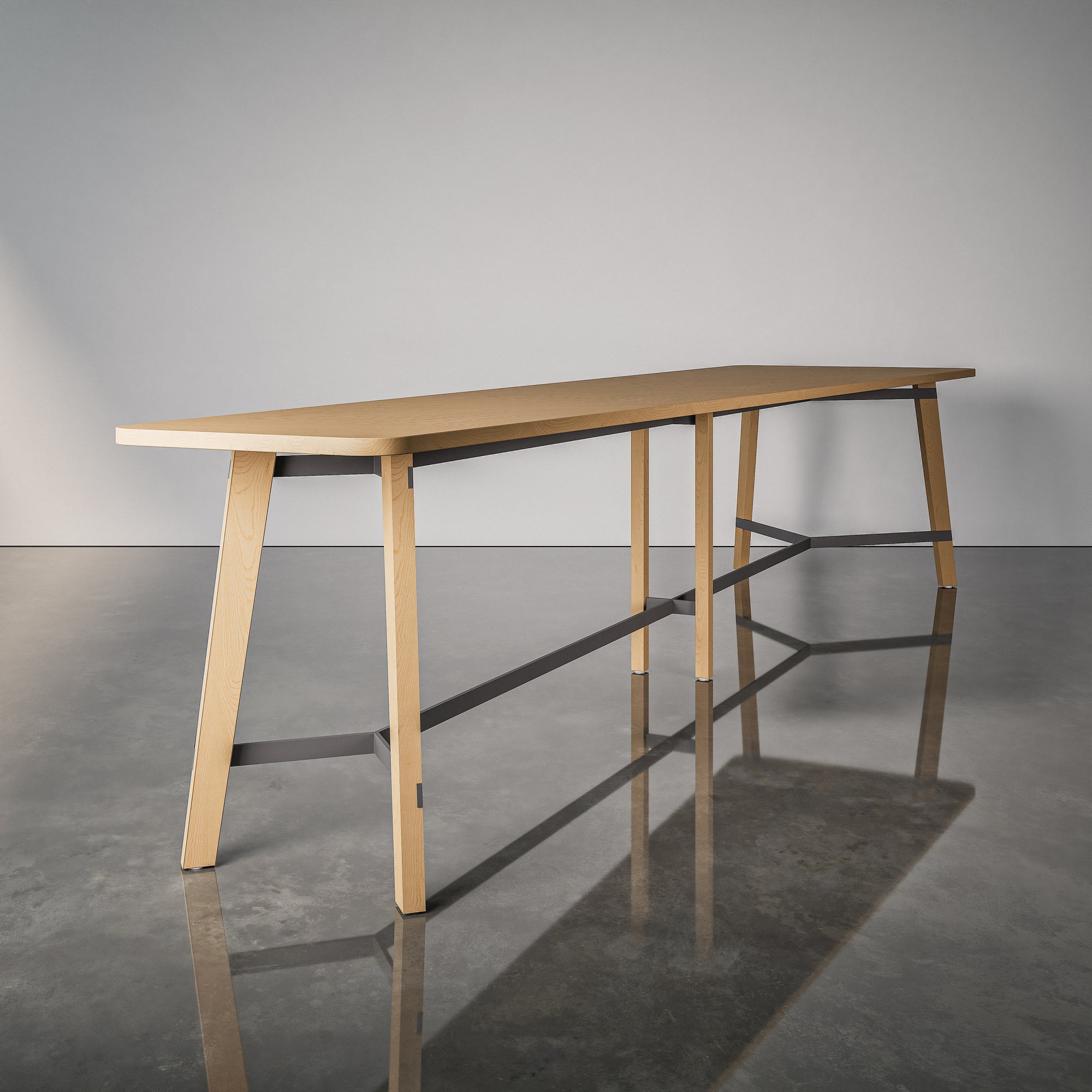 Tall Angled Table
