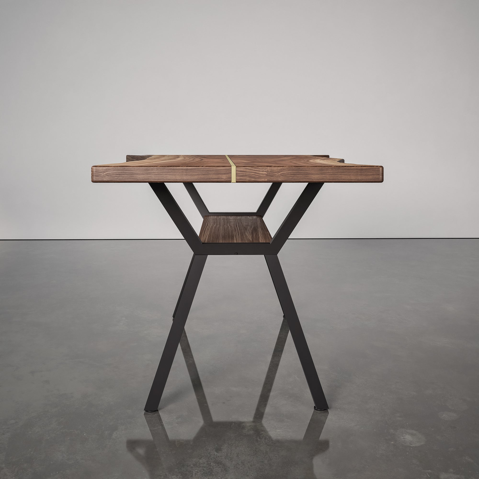 Live Edge Angled Table