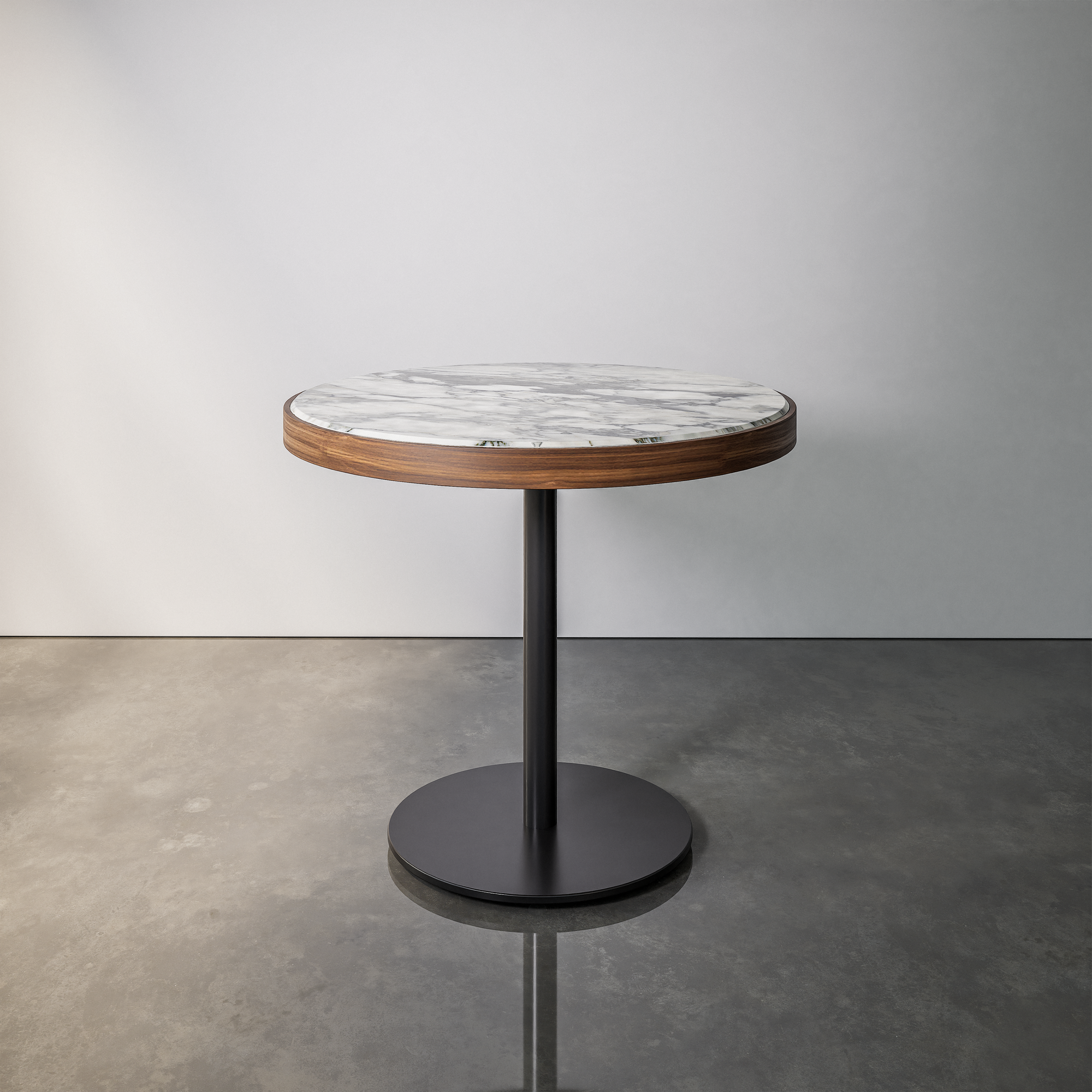 Stone & Wood Pedestal