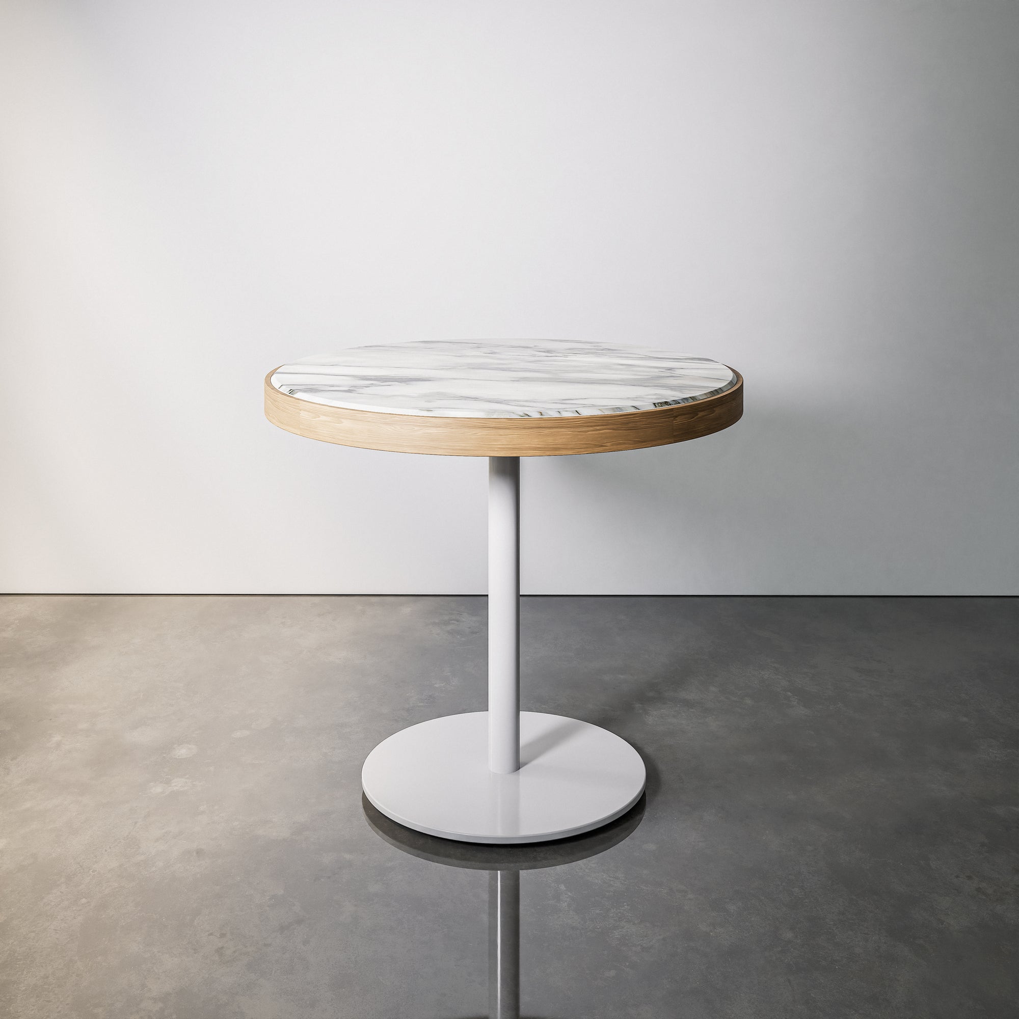 Stone & Wood Pedestal