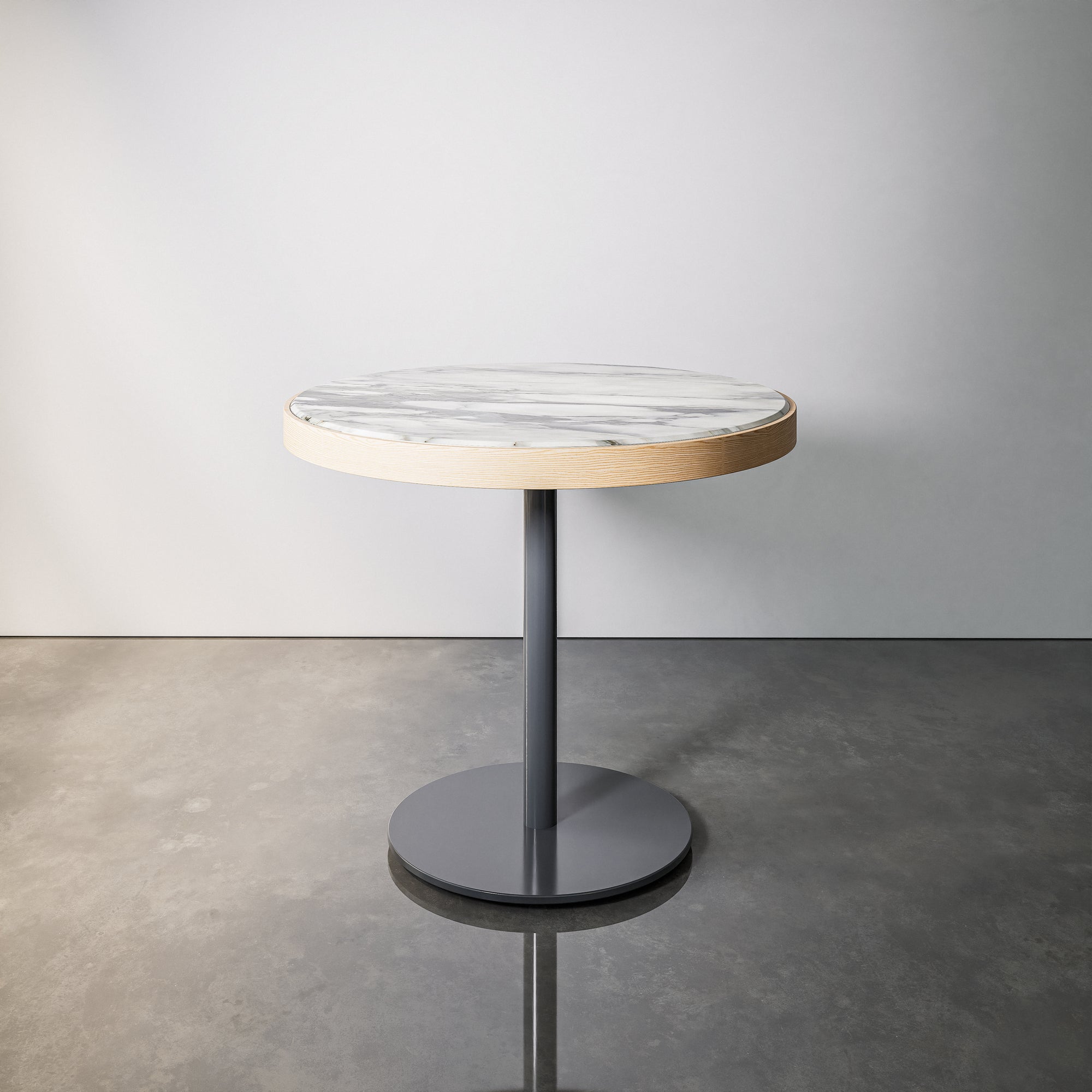 Stone & Wood Pedestal