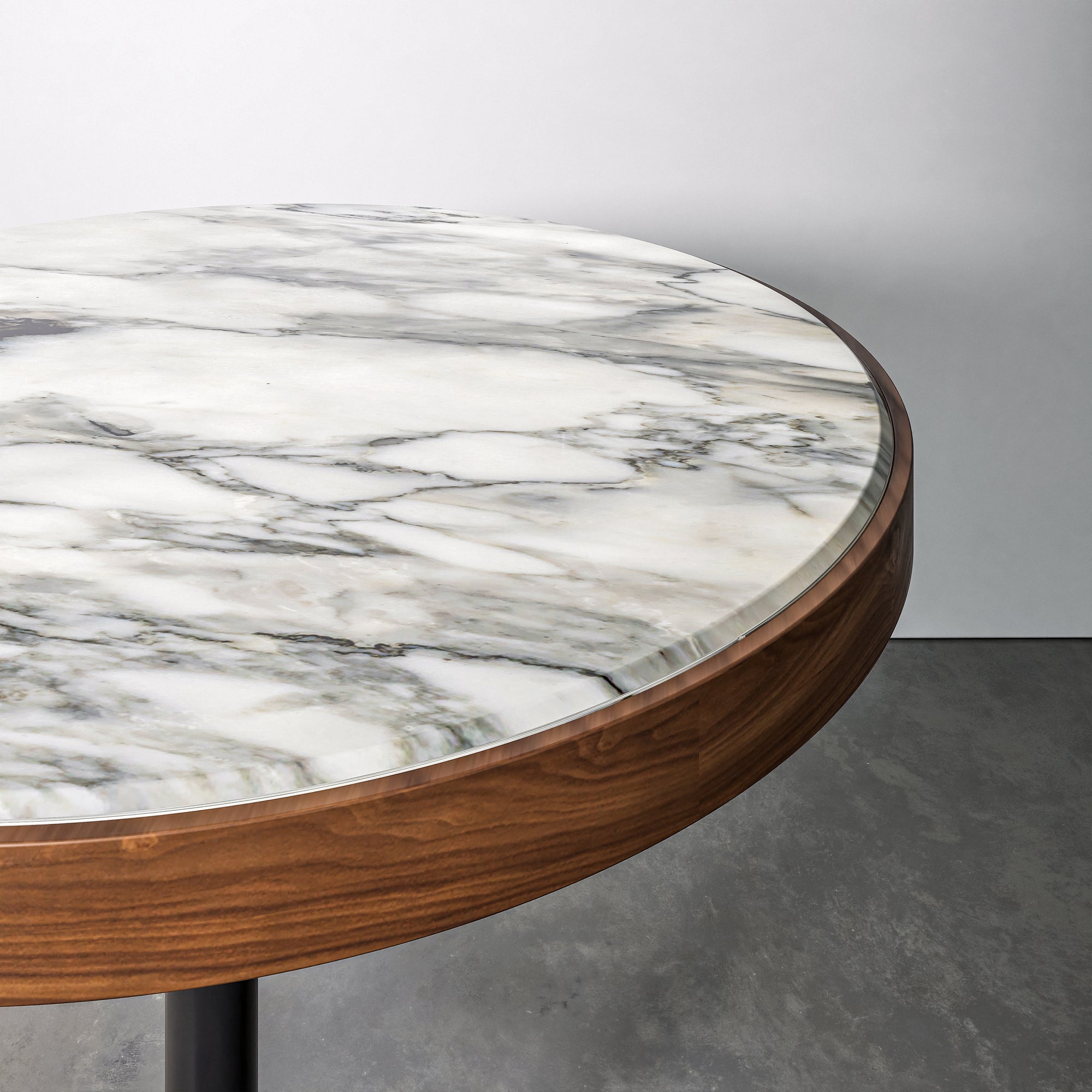 Stone & Wood Pedestal