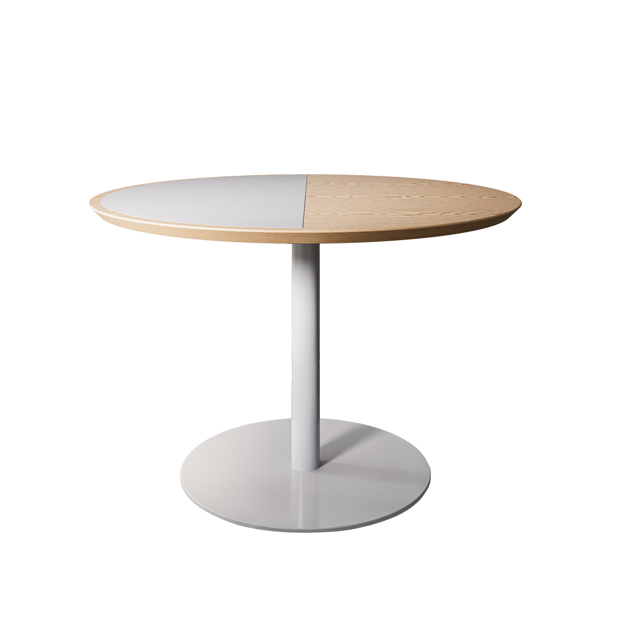 Round Wood & Laminate Pedestal