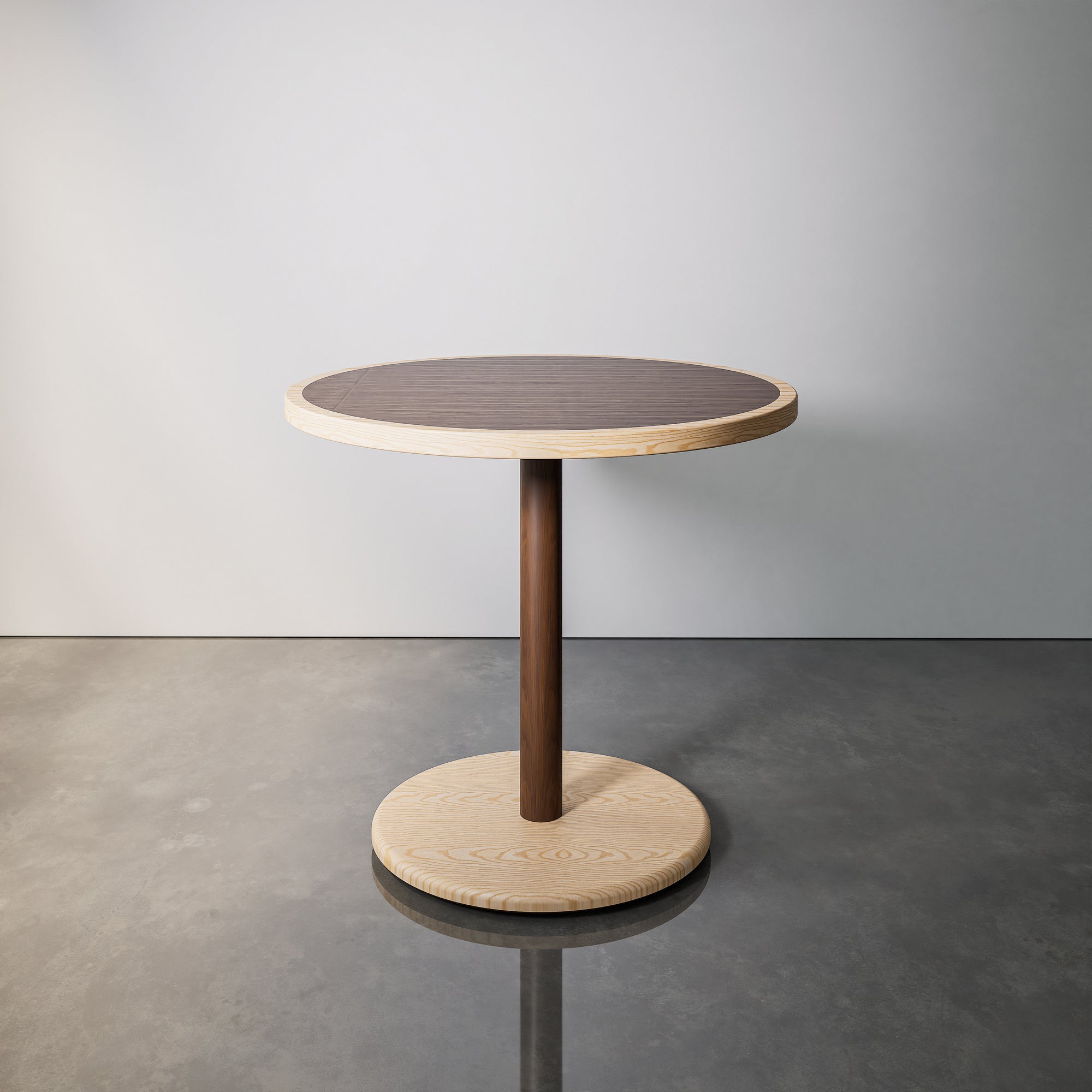 Contrast Wood Pedestal