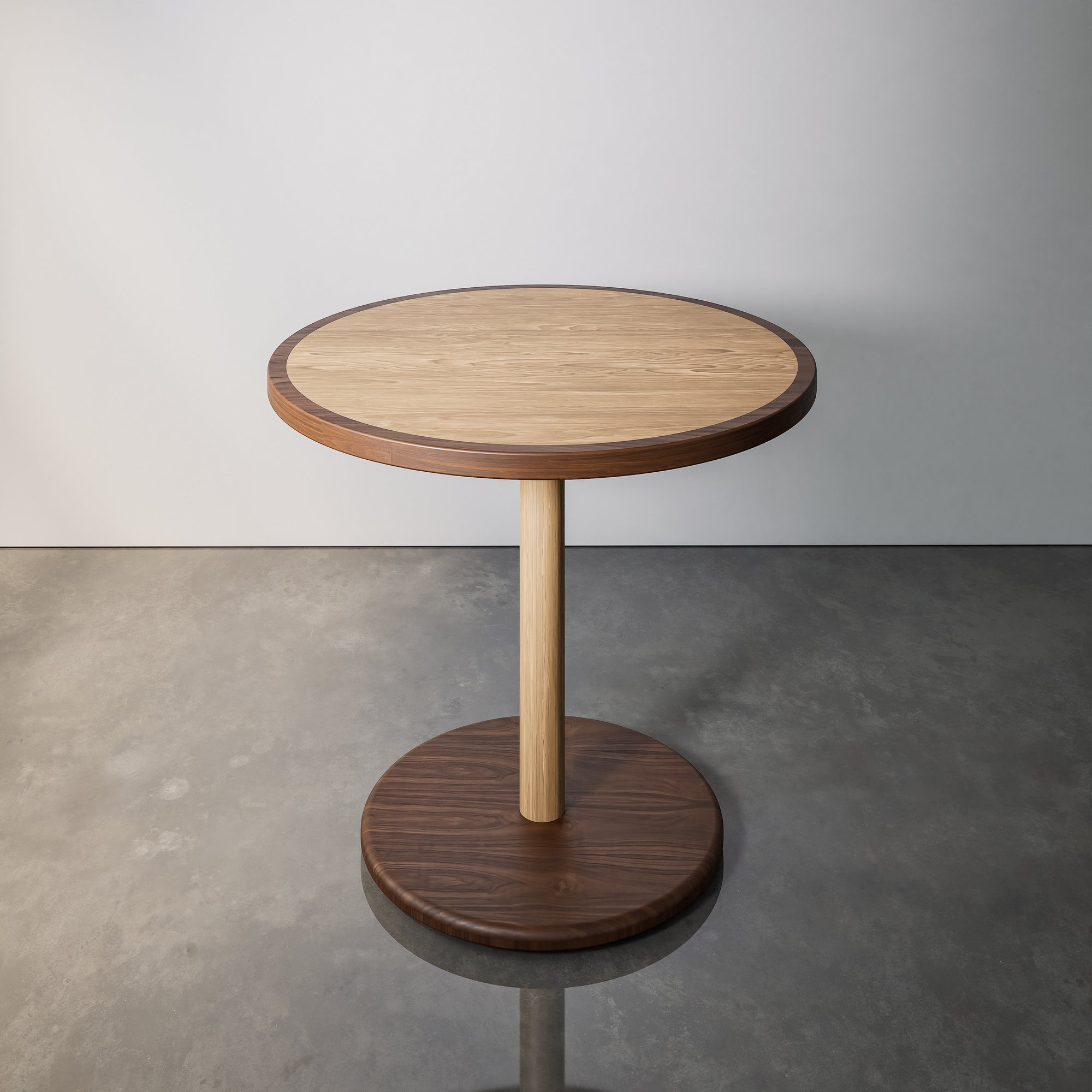 Contrast Wood Pedestal