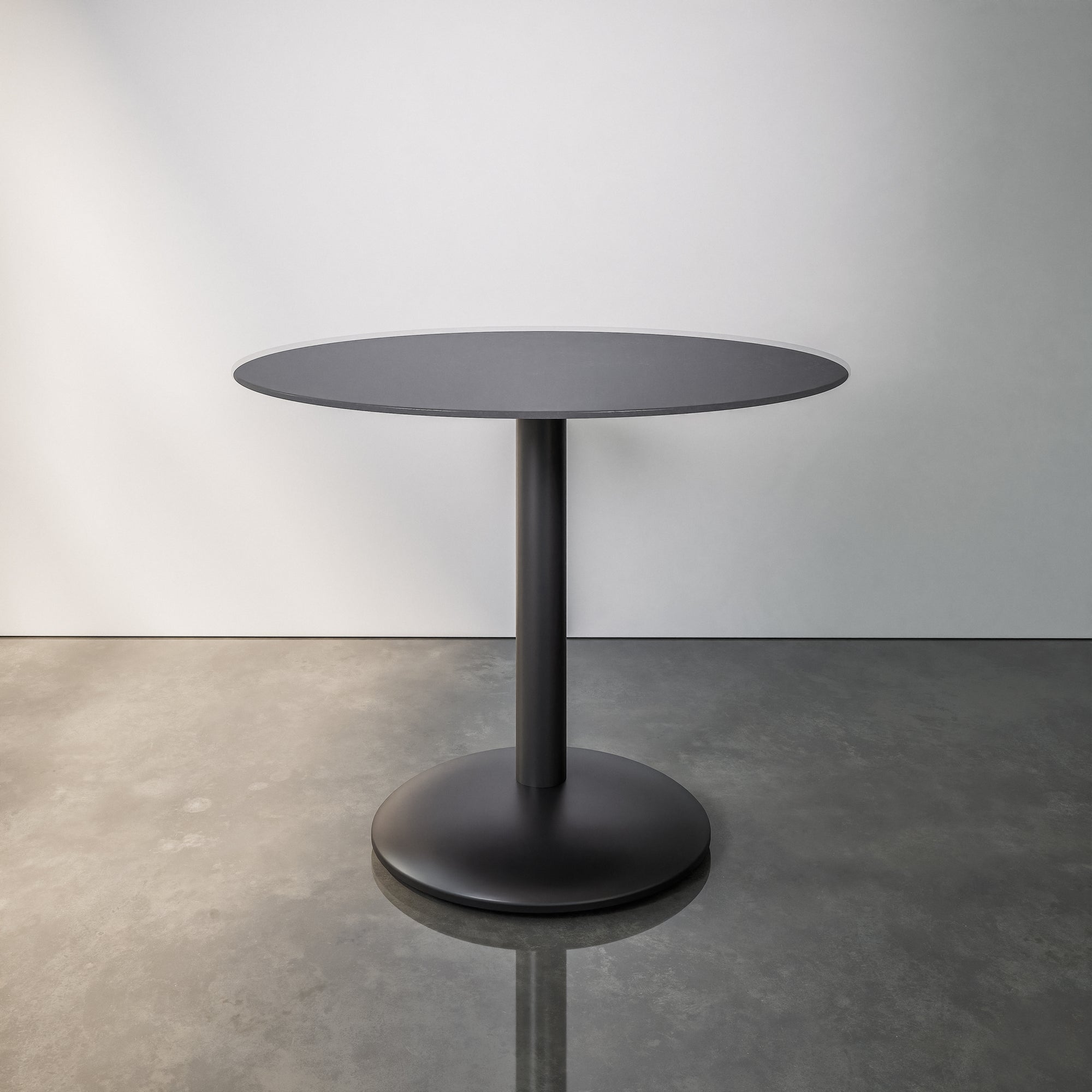 Back Painted Glass Pedestal