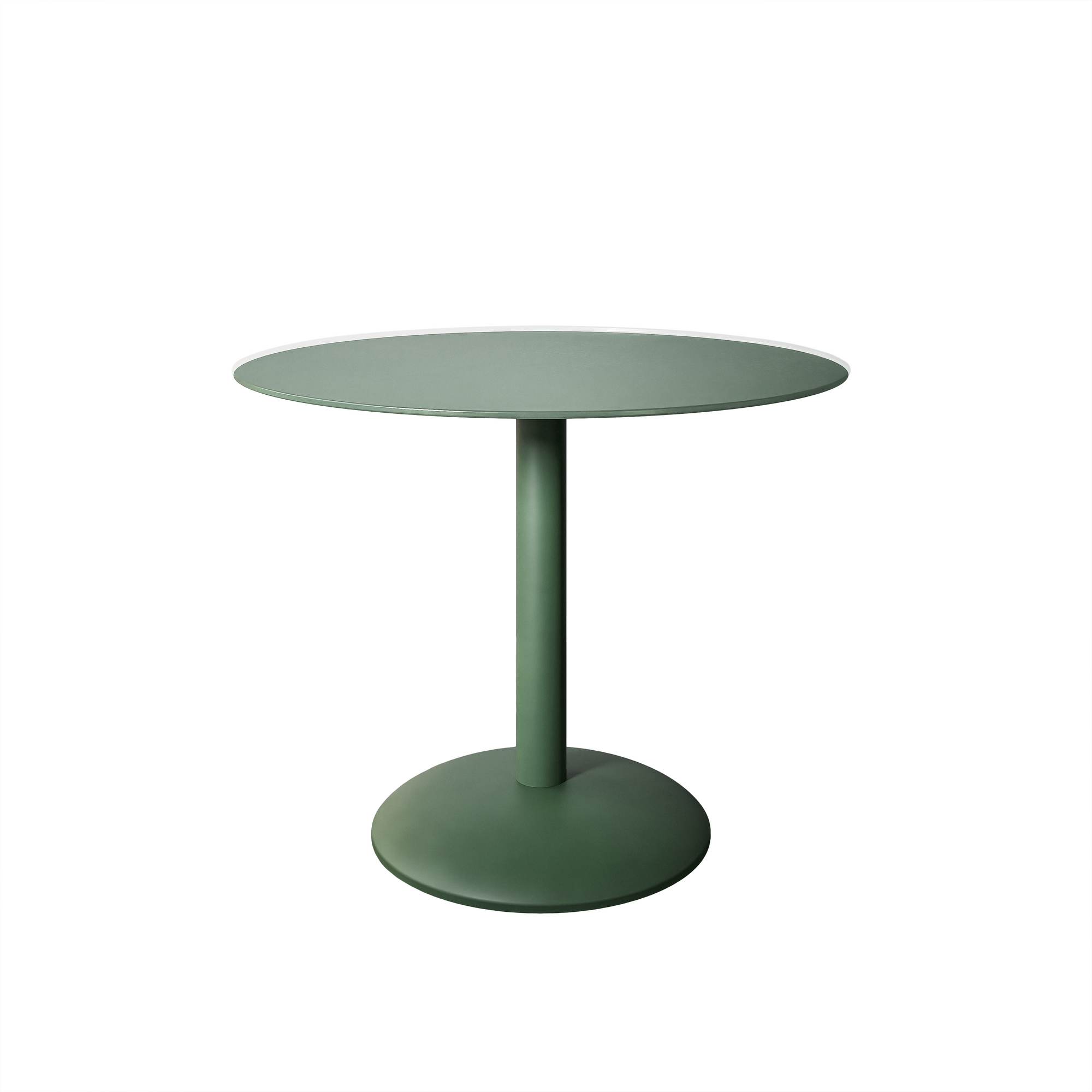 Back Painted Glass Pedestal