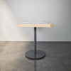 Chamfered Stone & Wood Pedestal