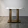 Stone & Brass Fluted