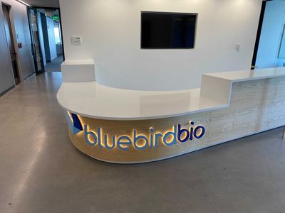 Bluebird Reception Desk