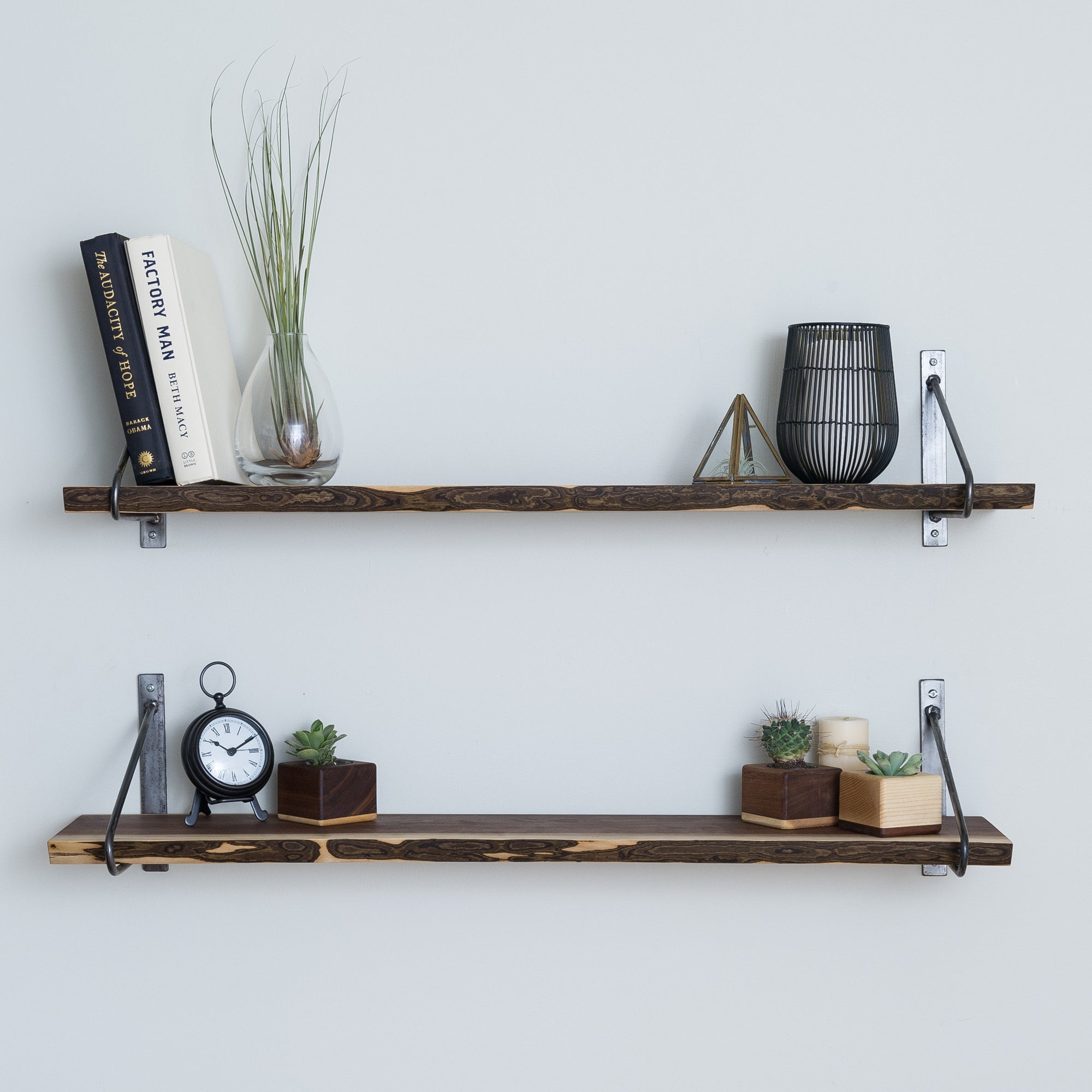 The Chambers Live Edge Shelves