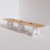 A-Frame Conference Table (14ft) - Live Edge