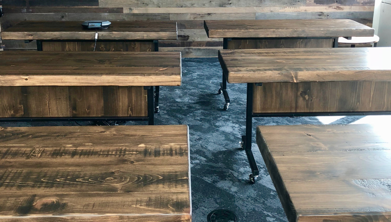 J. Wooden Team Tables