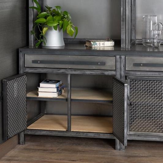 Parker Credenza and Hutch